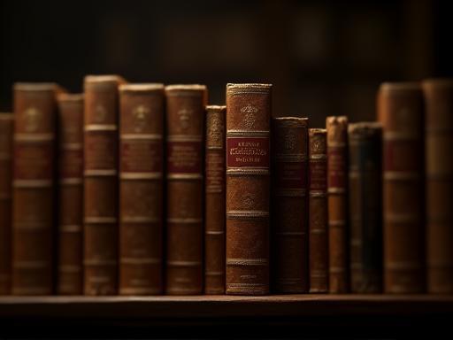 Display of classic first edition books
